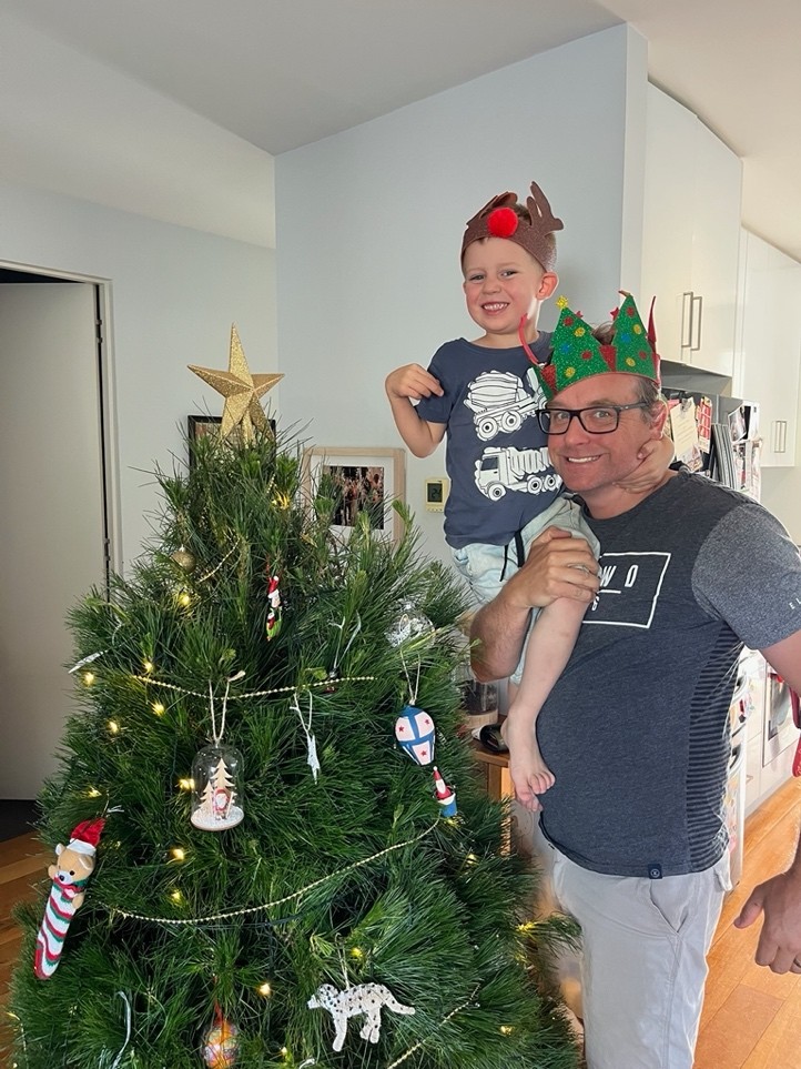Real tree from Foster Christmas Tree Farm